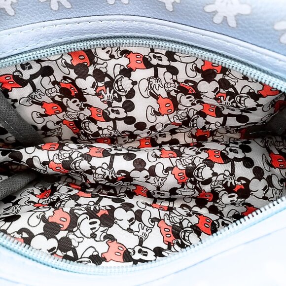 Mickey Mouse Light Blue Cosmetic Bag – Toiletry Pouch – Travel Friendly - Picture 4 of 5